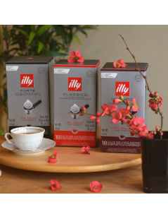 Caffè in capsule per illy Iperespresso Rosso 18 pz. Morbido e Vellutato 5+1  omaggio