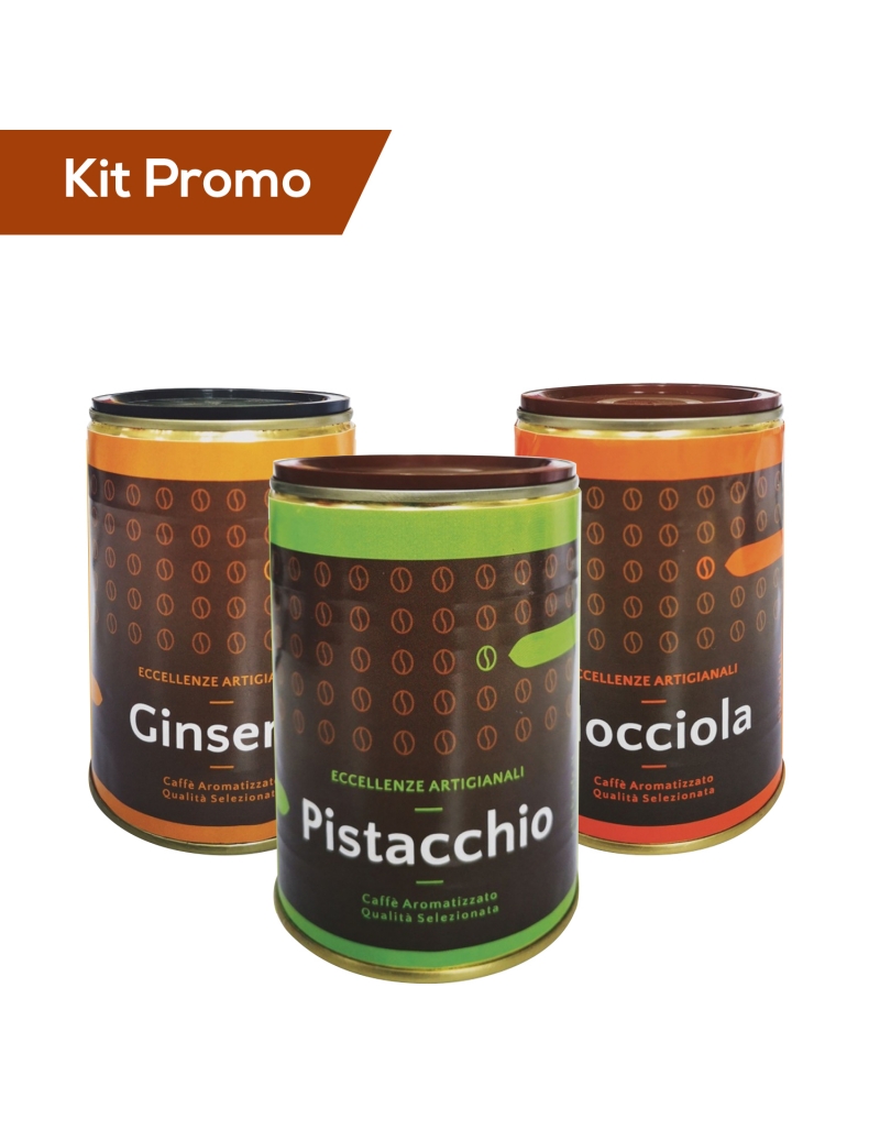 Caffè al pistacchio, nocciole e ginseng