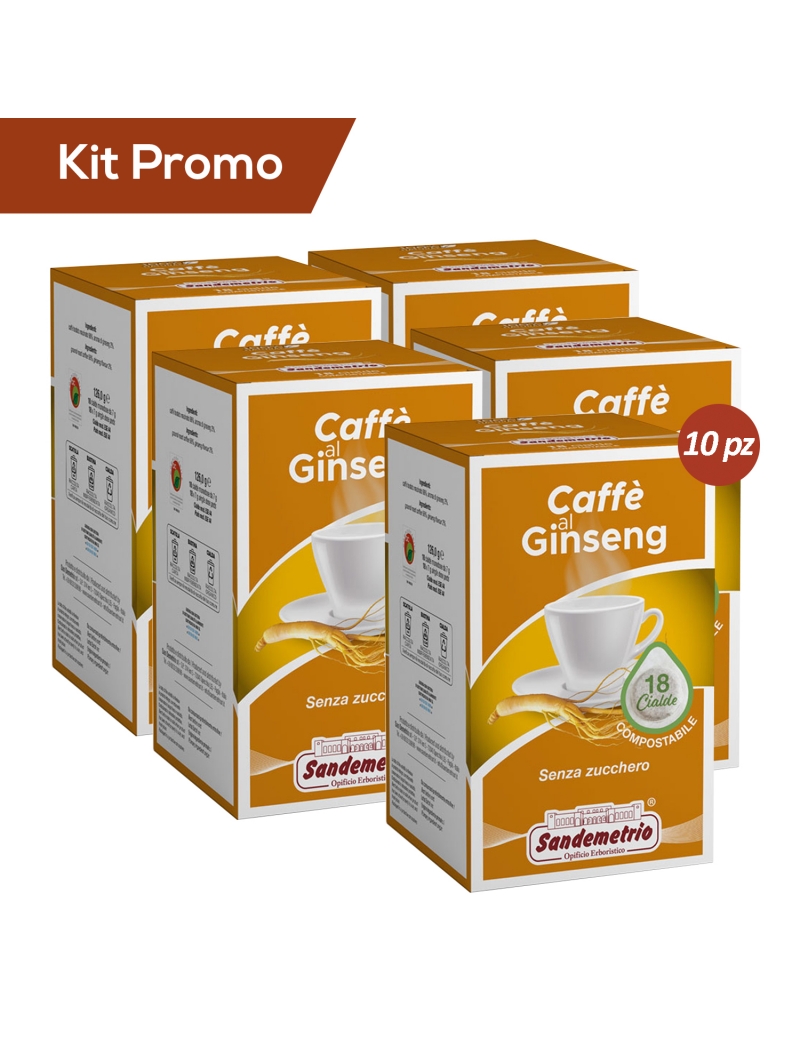 Kit 180 Cialde Caffè Ginseng, Sandemetrio