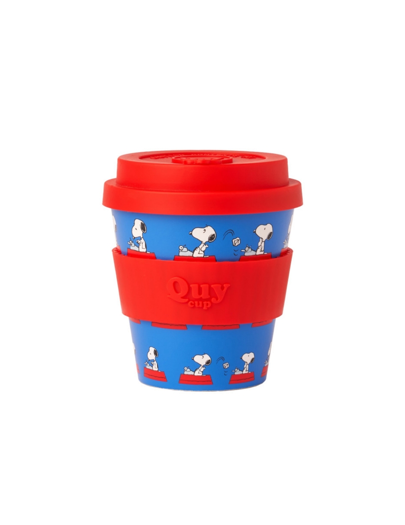 Bicchiere da cappuccino QUY CUP Snoopy writing