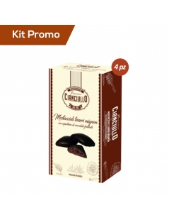 Kit 4 pacchi di mostaccioli mignon al fondente