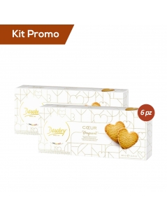 Kit 6 pacchi di biscotti Sable al burro