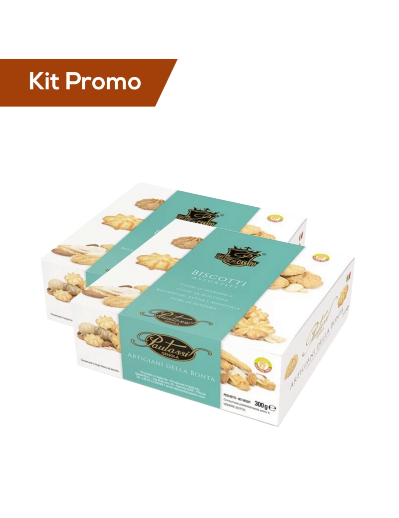 Kit 2 pacchi biscotti assortiti senza glutine