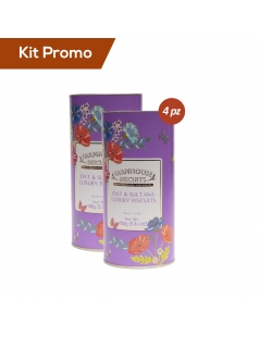 Kit 4 pacchi di Biscotti Avena e Uvetta