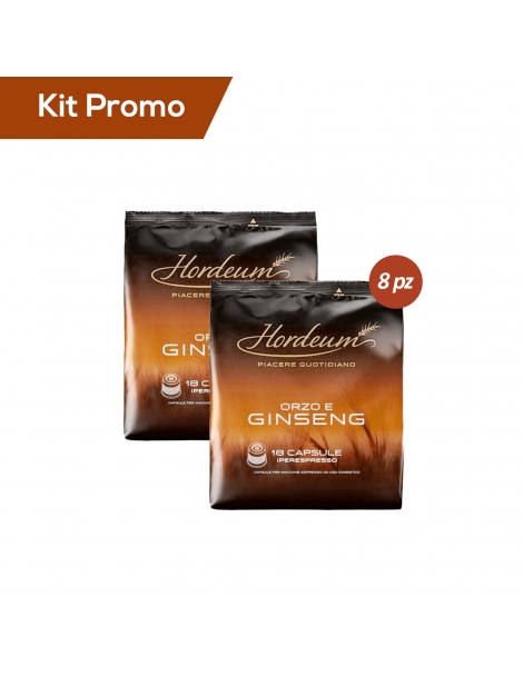 Kit 8 Capsule Illy* Iperespresso di Bevanda all'Orzo e al Ginseng