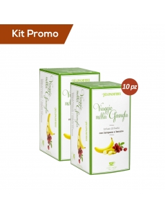 Kit 10 box Infuso Lampone e Banana, regina di fiori