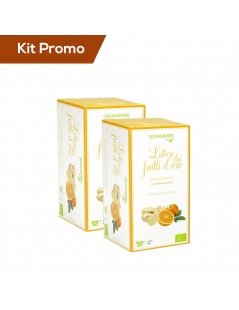 Kit 2 astucci Infuso Arancia e Zenzero Bio, regina di fiori