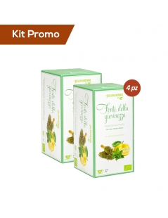 Kit 4 astucci Tisana Mate, Menta e Limone Bio, Regina di fiori