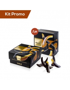 Kit 2 box di Scorzette Di Arancia Ricoperte Di Cioccolato Fondente