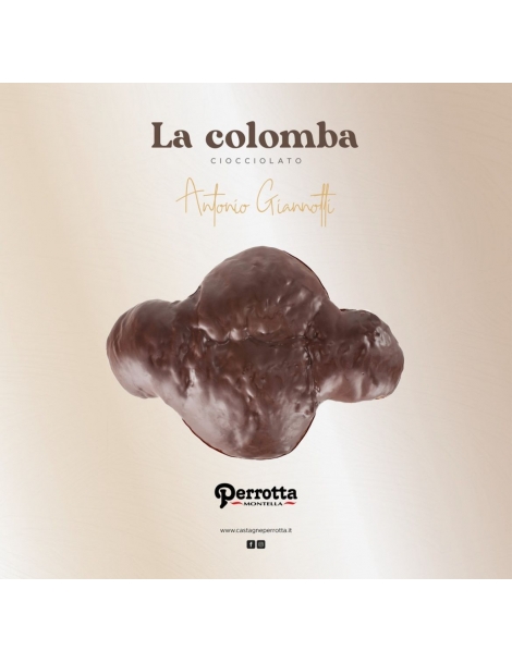 Colomba artigianale con scorrette d'arancia e cioccolato Perrotta