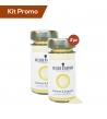 Kit 8 vasetti di zucchero aromatizzato limone e zenzero 90 gr