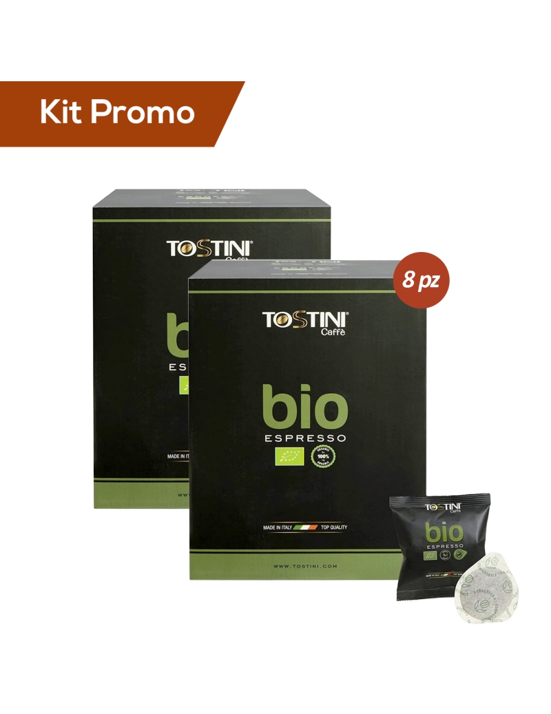 Kit 400 Cialde Caffè Bio - Tostini Caffè