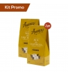 Kit 2 astucci caramelle mou e liquirizia , Amarelli senza glutine