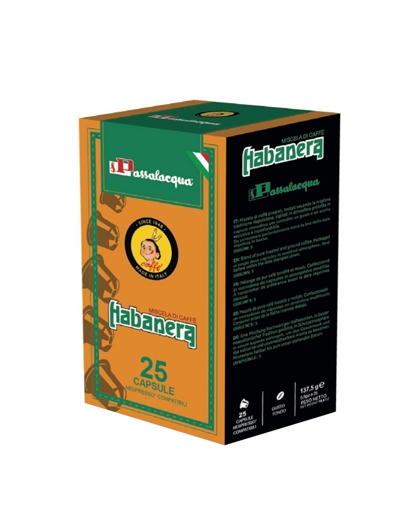 Passalacqua Capsule Compatibili Nespresso Habanera