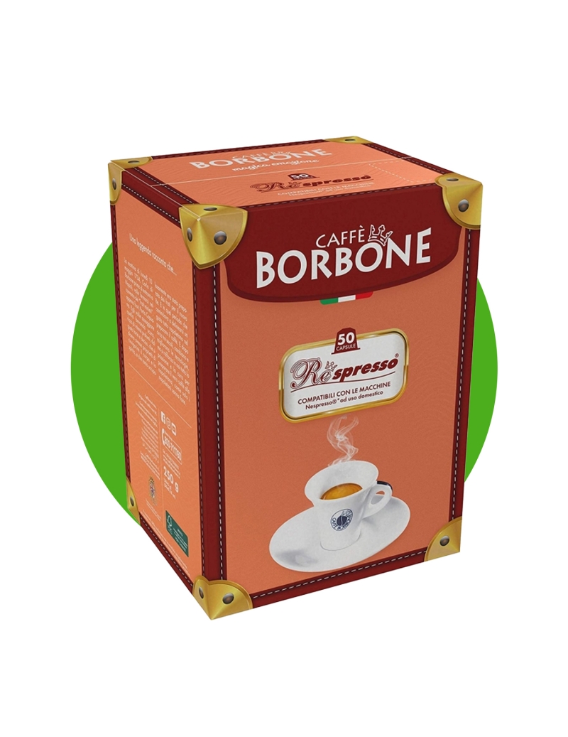 Caffè Borbone 50 Capsule Nespresso Miscela Decaffeinato