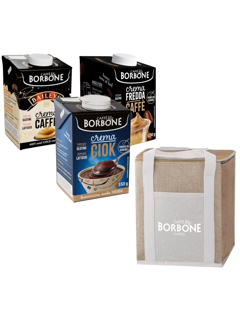 Mix 3 creme fredde Borbone,...