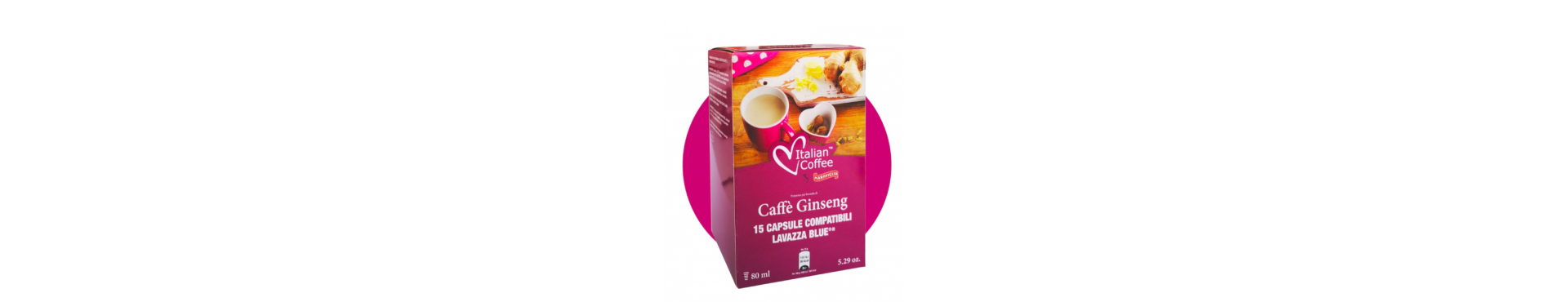 Capsule compatibili Ginseng Lavazza Blue al miglior prezzo Outlet -30%